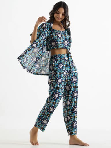 Women Pure Cotton Night Suit